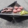 MF Fire 33 Inch Cooktop Griddle For Delta Fire Pits -Fire Pit Shop mf fire cooktop griddle for delta fire pits 37