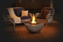 Napoleon Grills 36 Inch Round Nexus Patioflame Propane Fire Table -Fire Pit Shop napoleon grills 36 inch round nexus patioflame propane fire table 46