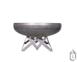 Ohio Flame Liberty Wood Burning Fire Pit With Angular Base