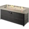 Outdoor Greatroom Cedar Ridge Linear Gas Fire Pit Table -Fire Pit Shop outdoor greatroom cedar ridge linear gas fire pit table 71