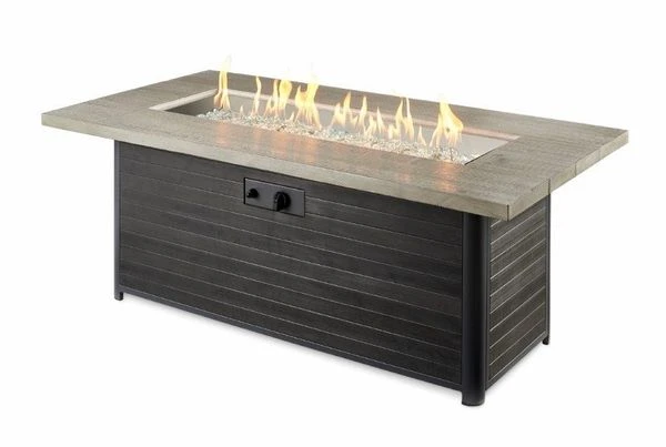Outdoor Greatroom Cedar Ridge Linear Gas Fire Pit Table 3 Outdoor Greatroom Cedar Ridge Linear Gas Fire Pit Table