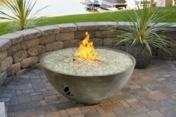 Outdoor Greatroom Company 42 Inch Cove Edge Gas Fire Pit Bowl -Fire Pit Shop outdoor greatroom company 42 inch cove edge gas fire pit bowl 53