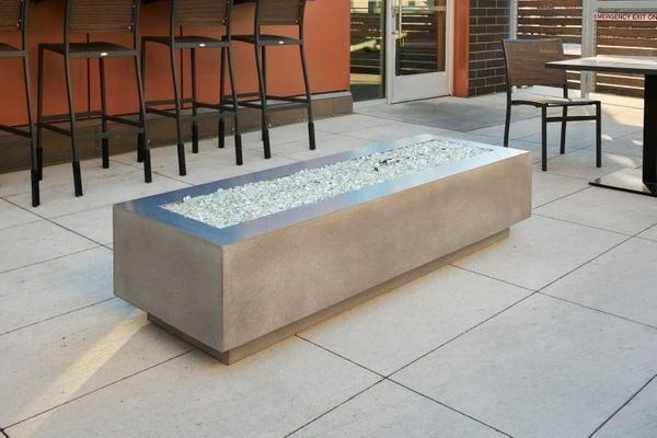 Outdoor Greatroom Company 72 Inch Cove Linear Gas Fire Table 3 Outdoor Greatroom Company 72 Inch Cove Linear Gas Fire Table