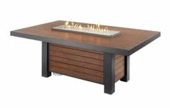 Outdoor Greatroom Company Kenwood Linear Dining-Height Gas Fire Pit Table -Fire Pit Shop outdoor greatroom company kenwood linear dining height gas fire pit table 44