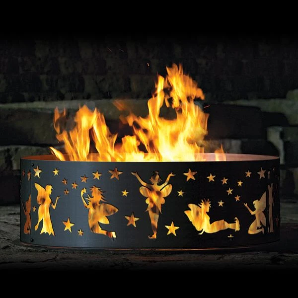 P&D Metal Works Fairy Wood Burning Fire Ring 4 P&D Metal Works Fairy Wood Burning Fire Ring - Image 2