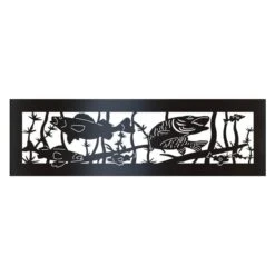 P&D Metal Works Fishing Hole Wood Burning Fire Ring