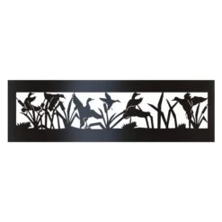 P&D Metal Works Flying Duck Wood Burning Fire Ring