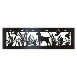 P&D Metal Works Lab And Duck Wood Burning Fire Ring - 14 Gauge