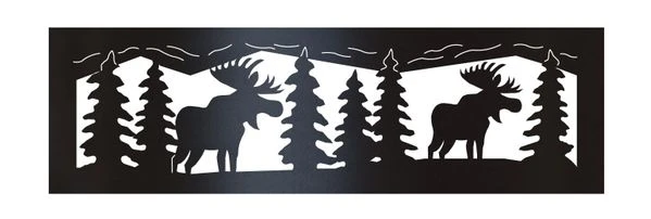 P&D Metal Works Moose Wood Burning Fire Ring 3 P&D Metal Works Moose Wood Burning Fire Ring