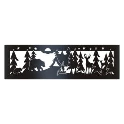 P&D Metal Works Northwoods Wood Burning Fire Ring