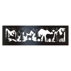 P&D Metal Works Whitetail Wood Burning Fire Ring - 14 Gauge