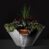 Slick Rock Concrete 34 Inch Cascade Conical Water And Planter Bowl 1 Slick Rock Concrete 34 Inch Cascade Conical Water And Planter Bowl -Fire Pit Shop slick rock concrete 34 cascade conical water and planter bowl 41