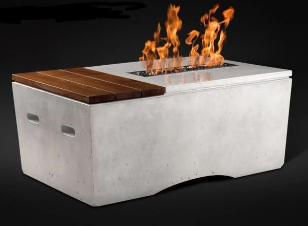 Slick Rock Concrete 48 Inch Oasis Fire Table 3 Slick Rock Concrete 48 Inch Oasis Fire Table