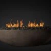 Slick Rock Concrete 60 Inch Oasis Oval Fire Bowl -Fire Pit Shop slick rock concrete 60 inch oasis oval fire bowl 53