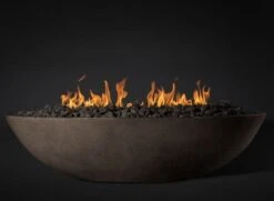 Slick Rock Concrete 60 Inch Oasis Oval Fire Bowl