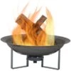 Sunnydaze 23 Inch Cast Iron Modern Outdoor Wood Burning Bowl -Fire Pit Shop sunnydaze 23 inch cast iron modern outdoor wood burning bowl 7