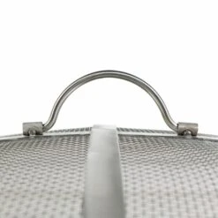 Sunnydaze 24 Inch Round Heavy-Duty Stainless Steel Mesh Fire Pit Spark Screen -Fire Pit Shop sunnydaze 24 inch round heavy duty stainless steel mesh fire pit spark screen 11