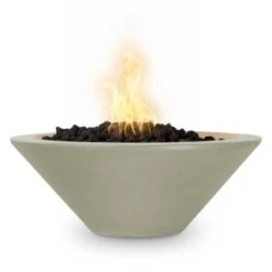 The Outdoor Plus 24 Inch Cazo GFRC Gas Fire Bowl