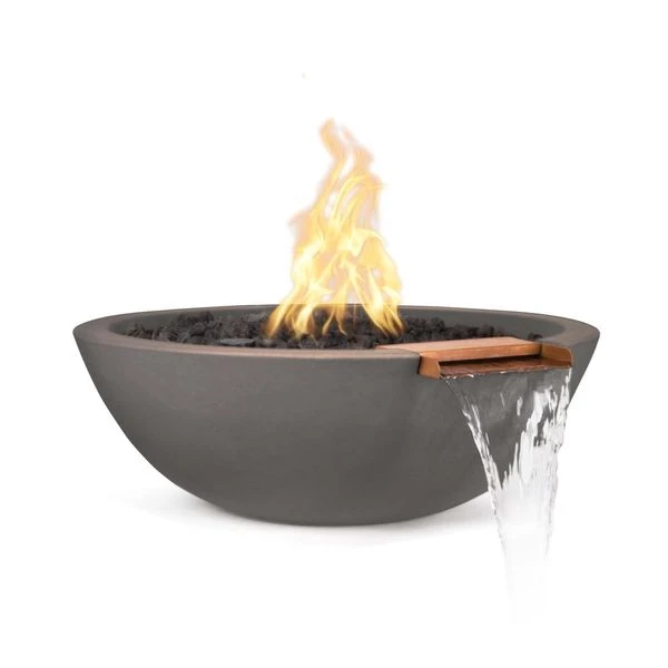 The Outdoor Plus 27 Inch Sedona GFRC Gas Fire And Water Bowl 3 The Outdoor Plus 27 Inch Sedona GFRC Gas Fire And Water Bowl