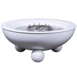 Fire Pit Shop -Fire Pit Shop the outdoor plus 36 inch sedona metal powder coat fire bowl with round legs 7