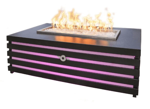 The Outdoor Plus 48 Inch Amina Powder Coated Steel Gas Fire Pit With Flame Sense 3 The Outdoor Plus 48 Inch Amina Powder Coated Steel Gas Fire Pit With Flame Sense