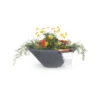 The Outdoor Plus 48 Inch Cazo GFRC Planter And Water Bowl -Fire Pit Shop the outdoor plus 48 inch cazo gfrc planter and water bowl 56