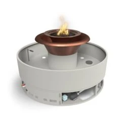 The Outdoor Plus 60 Inch Olympian 360 Degree Gas Fire And Water Fountain