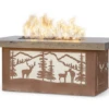 The Outdoor Plus 60 X 36 Inch Outback Deer Country Corten Steel Gas Fire Pit 1 The Outdoor Plus 60 X 36 Inch Outback Deer Country Corten Steel Gas Fire Pit -Fire Pit Shop the outdoor plus 60 x 36 inch outback deer country corten steel gas fire pit 48