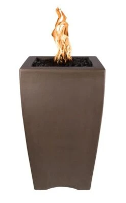 The Outdoor Plus Baston Concrete Fire Pillar
