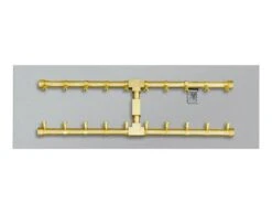 TrueFlame Pro Series Linear Flat Fire Pit Pan And H Burner Kit - TPSI