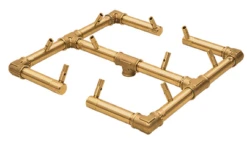 Warming Trends 13 Inch Crossfire Original Fire Pit Burner With Flex Line - 120,000 BTU