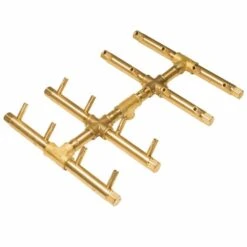 Warming Trends 15.75' X 11.25' Double Tree-Style Brass Burner - 160,000 BTU