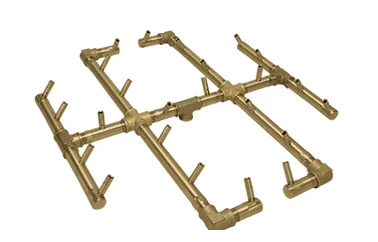 Warming Trends 19 1/2 X 21 1/2 Inch Crossfire Original Fire Pit Burner With Flex Line - 240,000 BTU 3 Warming Trends 19 1/2 X 21 1/2 Inch Crossfire Original Fire Pit Burner With Flex Line - 240,000 BTU