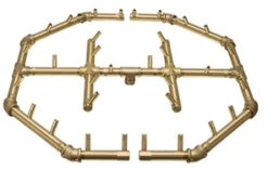 Warming Trends 36 Inch Crossfire Circular Fire Pit Kit - 320,000 BTU