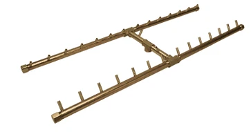 Warming Trends 42 X 14 Inch Crossfire H-Style Fire Pit Burner With Flex Line - 300,000 BTU 3 Warming Trends 42 X 14 Inch Crossfire H-Style Fire Pit Burner With Flex Line - 300,000 BTU