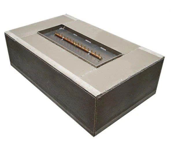 Warming Trends 48' X 30' Crossfire Rectangular Linear Brass Burner Ready-To-Finish Kit 3 Warming Trends 48' X 30' Crossfire Rectangular Linear Brass Burner Ready-To-Finish Kit