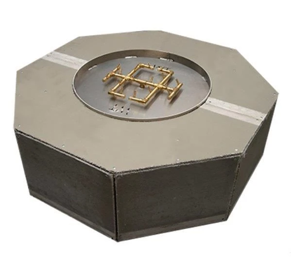 Warming Trends 54' X 18' Crossfire Octagonal Brass Burner Ready-To-Finish Kit 3 Warming Trends 54' X 18' Crossfire Octagonal Brass Burner Ready-To-Finish Kit