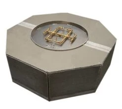 Warming Trends 60' X 18' Crossfire Octagonal Brass Burner Ready-To-Finish Kit